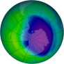 Antarctic Ozone 2006-10-22